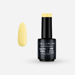 Pro. Ημιμόνιμο βερνίκι 15ml – #155 (Pastel Yellow)