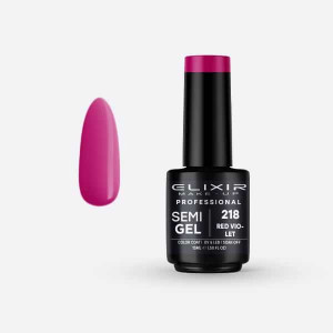 Pro. Ημιμόνιμο βερνίκι 15ml – #218 (Red Violet)