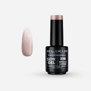 Pro. Ημιμόνιμο βερνίκι 15ml – #238 (Metallic Copper)