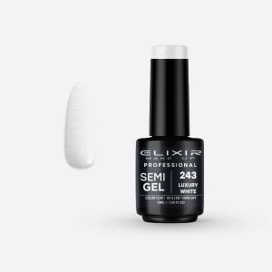 Pro. Ημιμόνιμο βερνίκι 15ml – #243 (Luxury White)