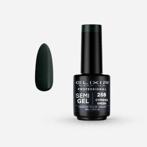 Pro. Ημιμόνιμο βερνίκι 15ml – #258 (Cypress Green)