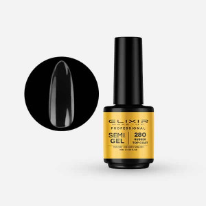 Pro. Ημιμόνιμο βερνίκι 15ml – #280 (Rubber Top Coat-No Wipe)