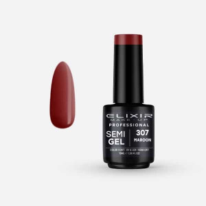 Pro. Ημιμόνιμο βερνίκι 15ml – #307 (Maroon)