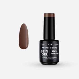 Pro. Ημιμόνιμο βερνίκι 15ml – #308 (Barn Red)