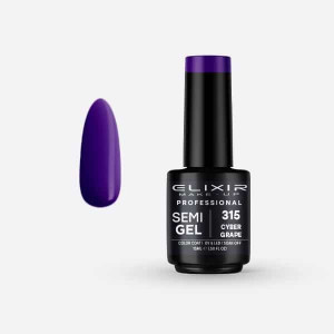 Pro. Ημιμόνιμο βερνίκι 15ml – #315 (Cyber Grape)