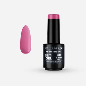 Pro. Ημιμόνιμο βερνίκι 15ml – #381 (Cherry Pink)