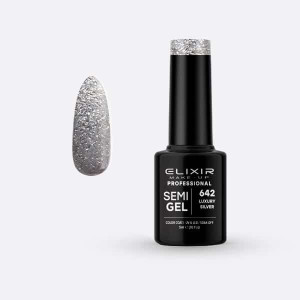 Ημιμόνιμο βερνίκι 5ml – #642 (Luxury Silver)