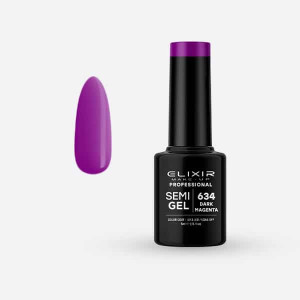 Ημιμόνιμο βερνίκι 5ml - #634 (Dark Magenta)