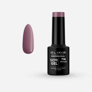 Ημιμόνιμο βερνίκι 5ml – #714 (Red Plum)