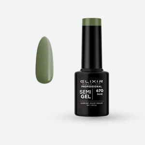 Ημιμόνιμο βερνίκι 5ml – #670 (Olive)