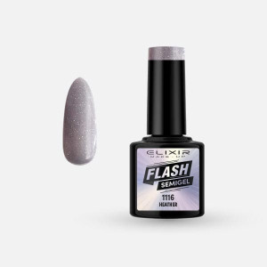 Ημιμόνιμο βερνίκι Flash 8ml– #1116 (Heather)