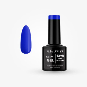 Ημιμόνιμο βερνίκι 8ml - #1398 Dark sapphire