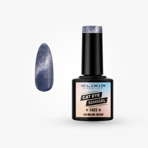 Ημιμόνιμο βερνίκι 8ml - #1403 Sparkling silver