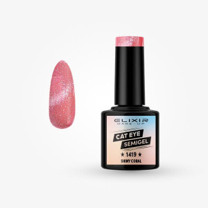 Ημιμόνιμο βερνίκι 8ml - #1419 Shiny coral