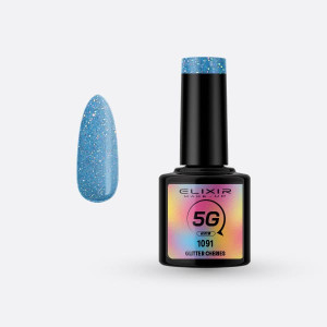 Ημιμόνιμο βερνίκι 8ml - #1091 Glitter Cheries