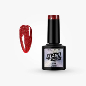 Ημιμόνιμο βερνίκι Flash 8ml – #1152 (Love Red)