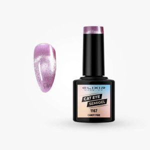 Ημιμόνιμο βερνίκι CatEye 8ml – #1167 (Candy Pink)