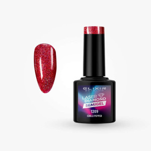 Ημιμόνιμο βερνίκι Laser Diamond 8ml – #1209 (Chilli Pepper)