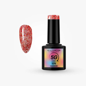 Ημιμόνιμο βερνίκι 5G - #1276 (Salmon Red)