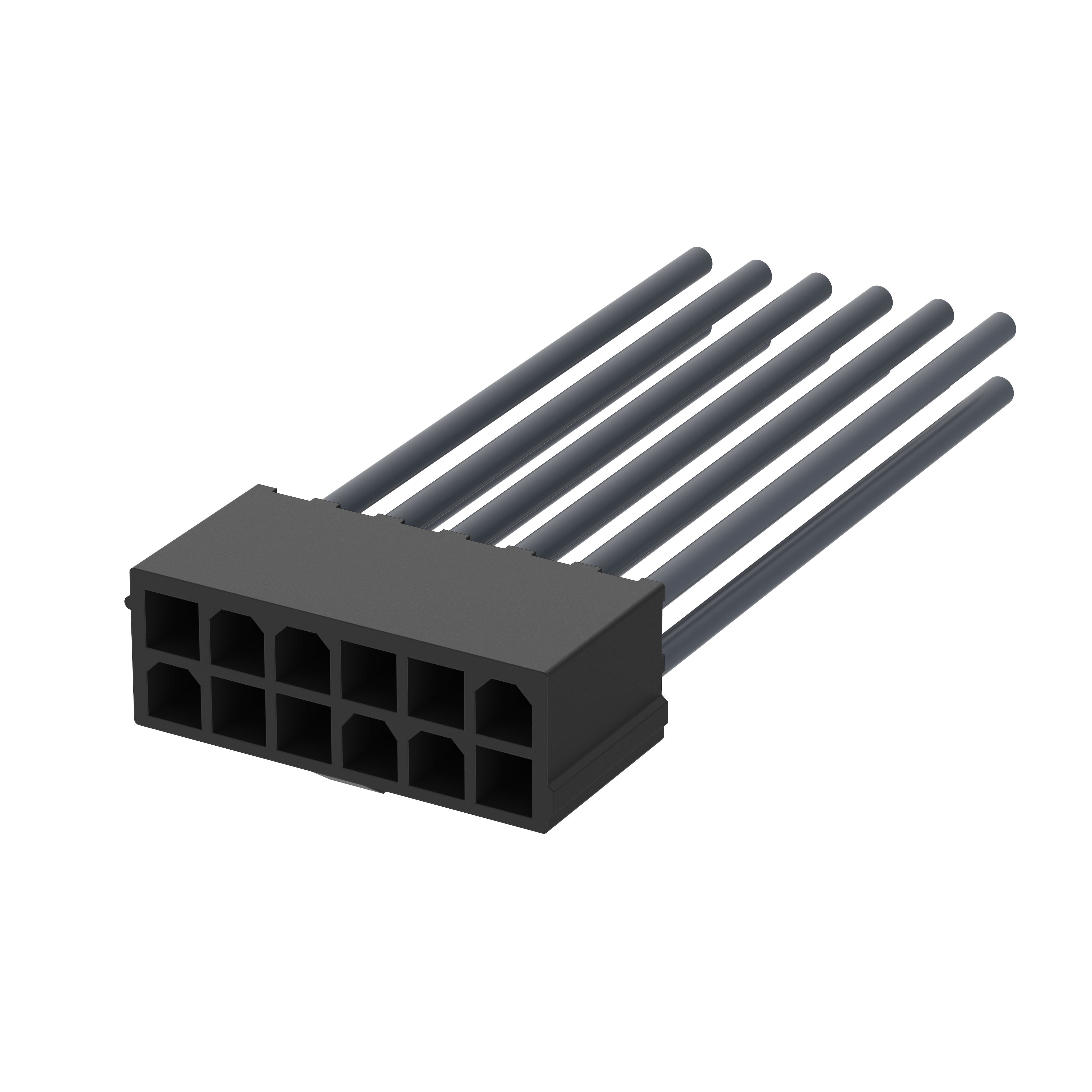 Litzensatz - L2JD003A - 10-polig, 0,75mm² 3,0m, PVC, mit Molex Stecker - elostore