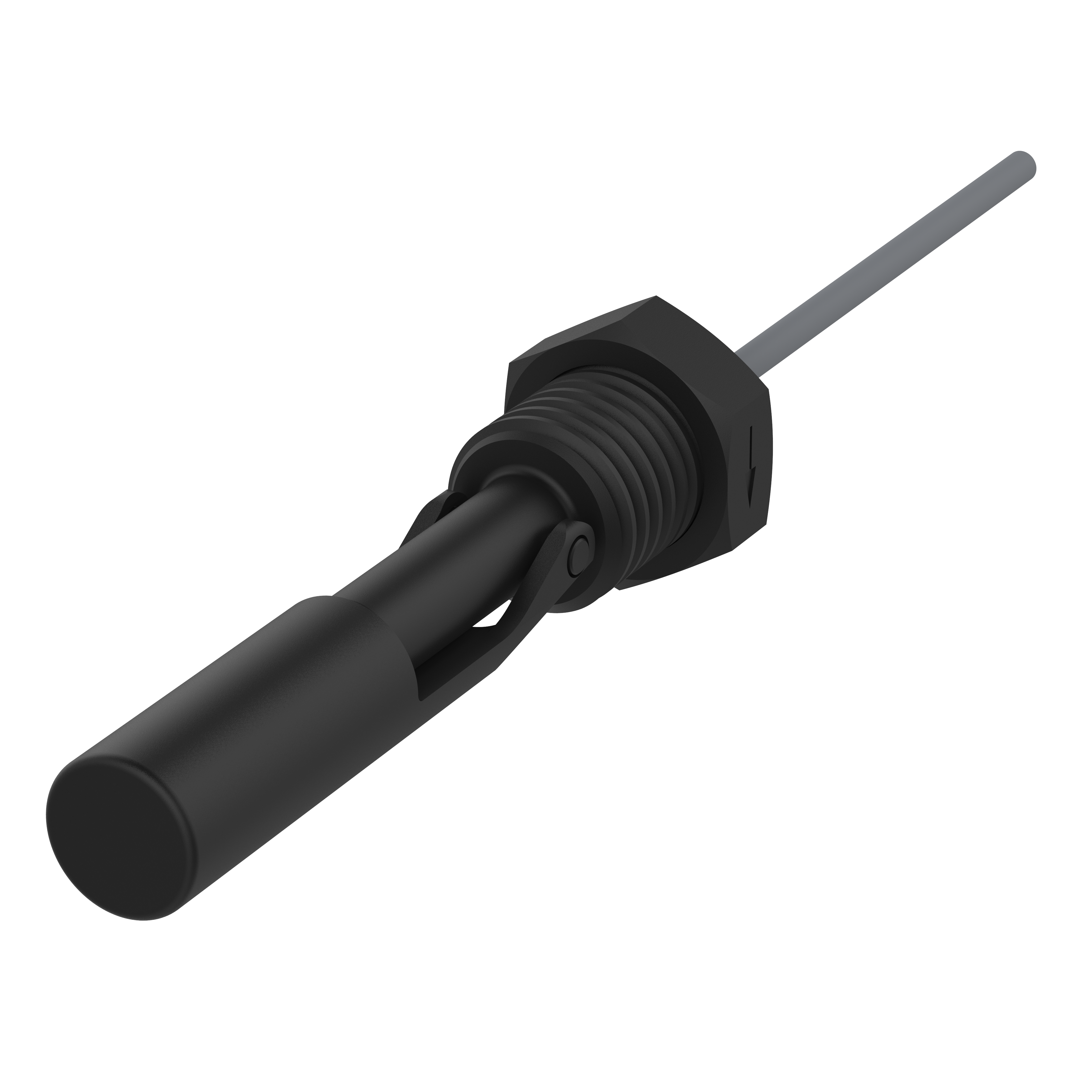 Klappschwimmerschalter - 207KS22N - Wechsler, 48V, PP, 1m Kabel - elostore