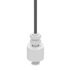 Miniatur Schwimmerschalter - 20301202-5 - Schließer, 230V, PP, Gewinde PG1/8, 5m Kabel - elostore