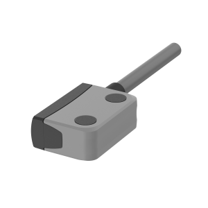 Sicherheitssensor eloProtect M - 153MSK00K1C - magnetisch betätigt - Schließer/Schließer/Kontr. Kont., 1m Kabel - elostore