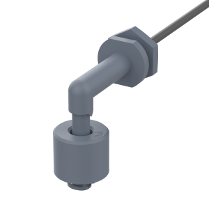 Miniatur Schwimmerschalter - 201830 - Wechsler, 48V, PVC, Gewinde PG3/8, 1m Kabel - elostore