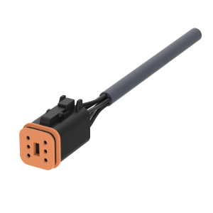 Litzensatz - L1FD005B - 6 polig, 5m, PVC, mit Deutsch Stecker - elostore