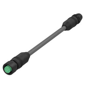 Verbindungskabel - K58G003K - 8x0,25mm², 3m, PVC, grau - elostore