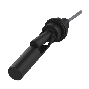 Klappschwimmerschalter - 207KS12D-5 - Schließer/Öffner, 250V, PP, Dichtmanschette, 5m Kabel - elostore