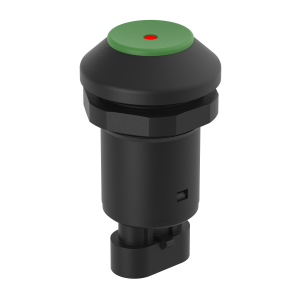 M30-Taste grün - 145105AB10 - LED rot, AMP Stecker - elostore