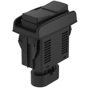 Wipptaste schwarz - 145DW40A00 - AMP Stecker - elostore
