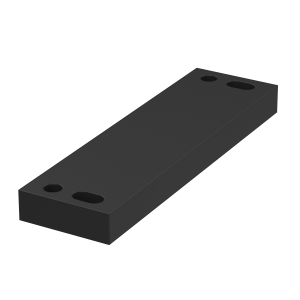 Abstandsplatte_88x25x8_PE_sw. f.16526./27./304261.2 - elostore