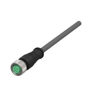 Rundstecker - K14G000K - 4x0,25mm², 10m, PVC, grau - elostore