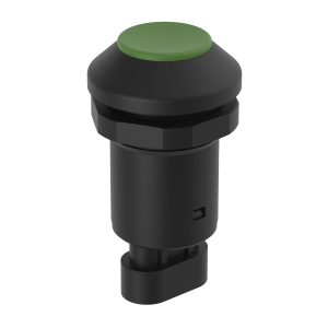 M30-Taste grün - 145101AA10 - LED rot, Flachstecker - elostore