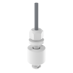 Miniatur Schwimmerschalter - 20001206 - Schließer, 48V, PP, IP68, 1m Kabel - elostore