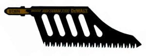 DT2074 DEWALT brzeszczoty do drewna dł. całkowita 112mm, podziałka zębów 2,3mm, maks.głęb.cięcia 65mm