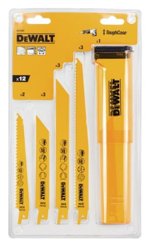 DEWALT DT2445 Brzeszczoty do pił szablastych12pc