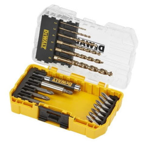 DEWALT DT70711 Zestaw akcesoriów 19pc Extreme 2 Metal Drill Drive Set