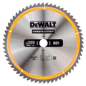 DT1960 DEWALT Tarcze do pilarek ręcznych 305x30mm 60T