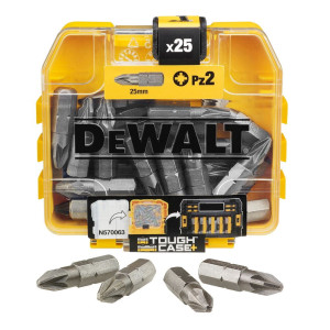 DEWALT DT71521 Zestaw końcówek wkrętarskich Pz2 25mmx25szt pudełko typu Tic Tac