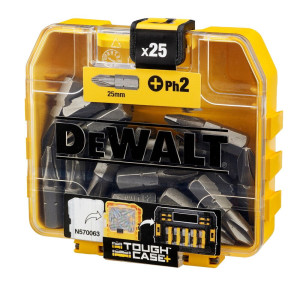 DEWALT DT71522 Zestaw końcówek wkrętarskich Ph2 25mmx25szt pudełko typu Tic Tac