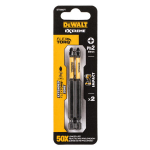 DEWALT DT70567T Bity skrętne PH2 85mm IR 2pk