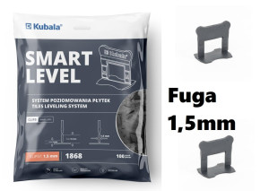 Smart level - klipsy 1,5mm; 1000 sztuk KUBALA