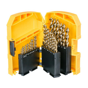 DT7926 DEWALT 29-częściowy komplet wierteł ø 1mm do ø 13mm