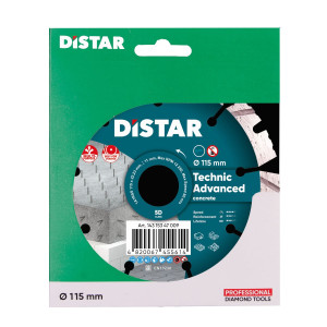 DISTAR Tarcza Diamentowa do betonu 115x22,23mm Technic Advanced