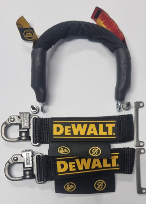 DEWALT zestaw MOCUJĄCY LAYNARD READY 2x Smycz + mocowanie