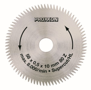 PROXXON Tarcza do drewna 58/10 mm super-cut