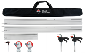 RUBI Prowadnice z zaciskami do TC-125 G2